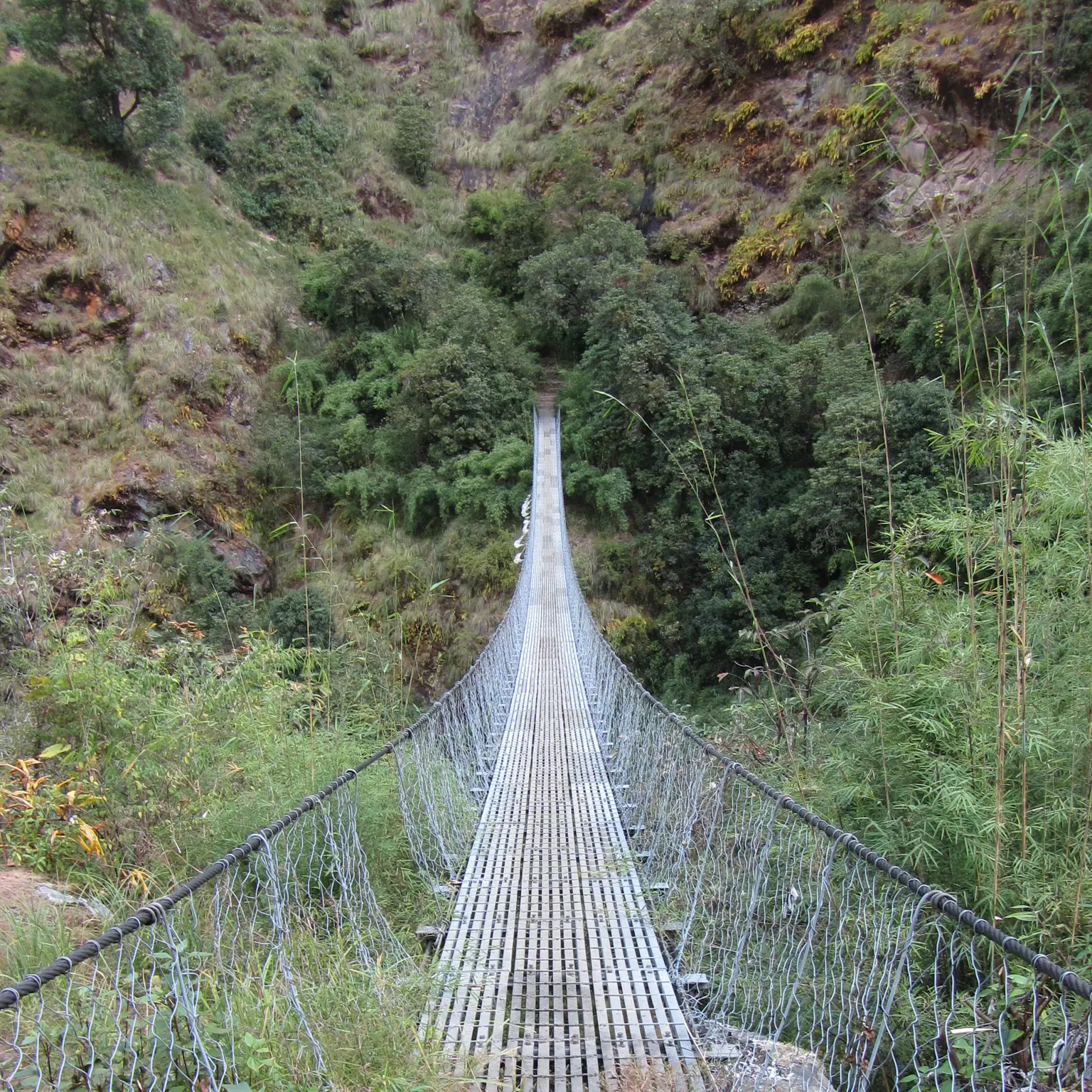 Wandere im Langtang-Tal
